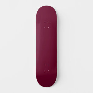 Trendkleur Donker Bourgogne Skateboard