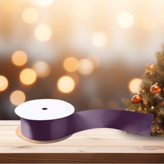 Trendkleur Donker Paars Lint