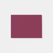 Trendkleur - donkere bordeaux Post-it notities Post-it® Notes (Voorkant)