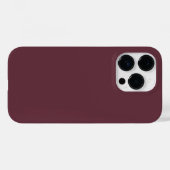 Trendkleur - Donkerrode wijn Case-Mate iPhone Case (Achterkant (horizontaal))