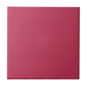 Trendkleur - Levendige Magenta Deco keramische Teg Tegeltje