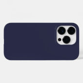Trendkleur - Navy Blue Case-Mate iPhone Case (Achterkant (horizontaal))