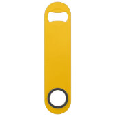Trendkleur - Sunburst Yellow Speed flesopener Speed Flessenopener (Achterkant)