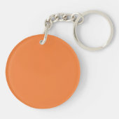 Trendkleur - Verse Tangerine Sleutelhanger (Achterkant)