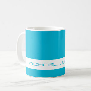 Trendkleur Vivid Cyan - Futuristische naam Mok