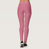 Trendkleur Zacht Roze Leggings (Achterkant)