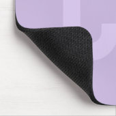 Trendkleur Zacht Violet Mousepad Muismat (Hoek)