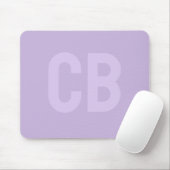 Trendkleur Zacht Violet Mousepad Muismat (Met muis)