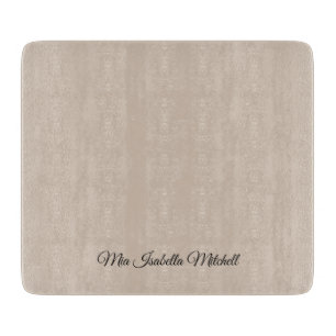 Trendkleur Zachte Taupe snijplank
