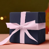 Trendkleuren - Navy Blue Kleur - Solid Roll Cadeaupapier