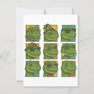 Trendosaurus Rex Briefkaart