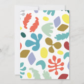 Trendy 30th Birthday - Aangepaste naam - Gegevens Kaart (Achterkant)