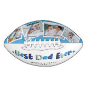 Trendy 4 Foto 'Best Dad Ever' Keepomwille American Football (Voorkant)