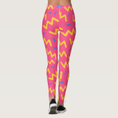 Trendy 80s de Leggings van het Patroon (Achterkant)