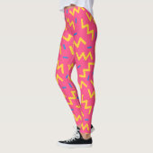 Trendy 80s de Leggings van het Patroon (Links)