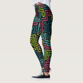 Trendy 80s de Leggings van het Patroon (Links)