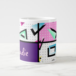 Trendy 80s extra grote beker