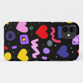 Trendy 80s Pattern Apron Case-Mate iPhone Case (Achterkant (horizontaal))