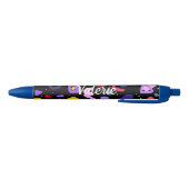 Trendy 80s Pattern Blue Ink Pen (Bodem)