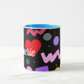 Trendy 80s Pattern Mok (Midden)