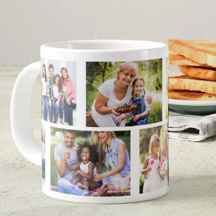 Trendy 8 foto metselwerk grid wit foto extra grote beker