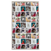 Trendy 9 Photo Pattern Collage Keepsake Klein Cadeauzakje (Achterkant)