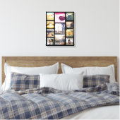 Trendy aangepaste fotolay-out canvas afdruk (Insitu (Slaapkamer))