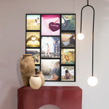 Trendy aangepaste fotolay-out