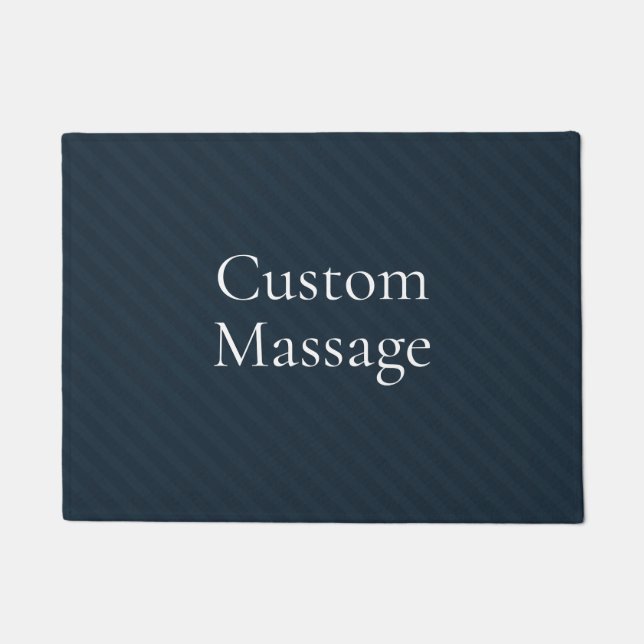 Trendy Aangepaste Massage Modern eenvoudig Deurmat (Voorkant)