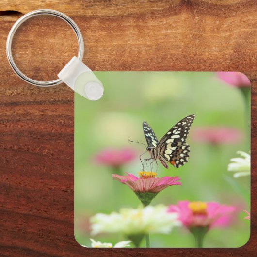 Trendy aangepaste sleutelhanger (Voorkant)