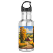 "Trendy aangepaste waterflessen hier" Waterfles (Voorkant)