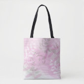 Trendy abstract floraal botanisch blad draagtas (Voorkant)