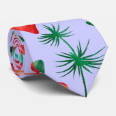 Trendy Abstract kerstpatroon Stropdas (Opgerold)