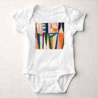 Trendy Abstract: kleurrijke hand getekend.