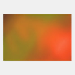 Trendy Abstracte Achtergrond Set van 3 Inpakpapier Vel