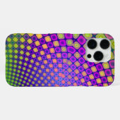 Trendy abstracte patronen iPhone case iPhone Hoesje (Achterkant horizontaal)