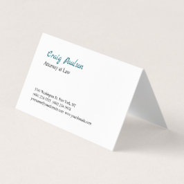 Trendy advocaat bij Law Unique Special Visitekaartjes