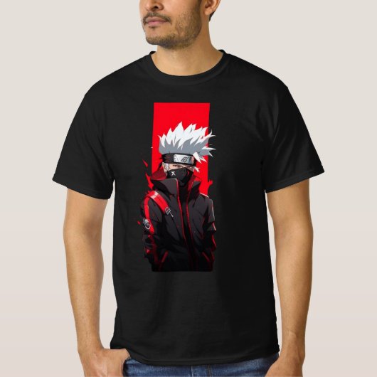 Trendy anime t shirt (Voorkant)
