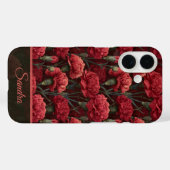Trendy Anniversary Keepsake Carnation Floral Case-Mate iPhone Case (Achterkant (horizontaal))