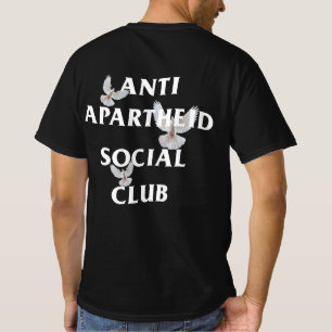 Trendy Anti Apartheid Sociale Club Dove T-shirt