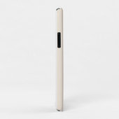 trendy Antiek Wit met Monogram Case-Mate iPhone Case (Achterkant/rechts)