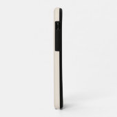 trendy Antiek Wit met Monogram Case-Mate iPhone Case (Achterkant/links)