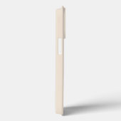 trendy Antiek Wit met Monogram Case-Mate iPhone Case (Achterkant / Rechts)