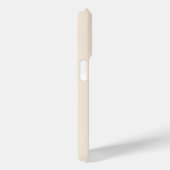 trendy Antiek Wit met Monogram Case-Mate iPhone Case (Achterkant / Rechts)