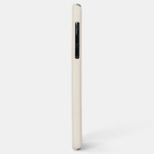 trendy Antiek Wit met Monogram Case-Mate iPhone Case (Achterkant/links)