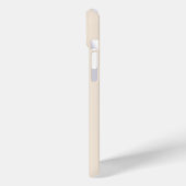 trendy Antiek Wit met Monogram Case-Mate iPhone Case (Achterkant / Links)