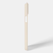 trendy Antiek Wit met Monogram Case-Mate iPhone Case (Achterkant / Rechts)
