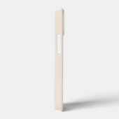 trendy Antiek Wit met Monogram Case-Mate iPhone Case (Achterkant / Rechts)