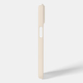 trendy Antiek Wit met Monogram Case-Mate iPhone Case (Achterkant / Rechts)