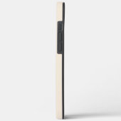 trendy Antiek Wit met Monogram Case-Mate iPhone Case (Achterkant / Links)